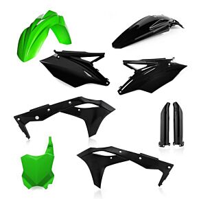 Acerbis Full Plastic Kit Kaw Green/black
