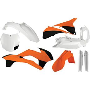 Acerbis Full Plastic Kit Orange