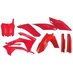 Acerbis Full Plastic Kit Red