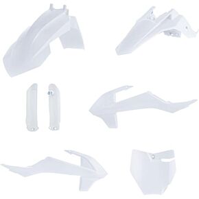 Acerbis Full Plastic Kit White