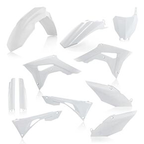 Acerbis Full Plastic Kit White