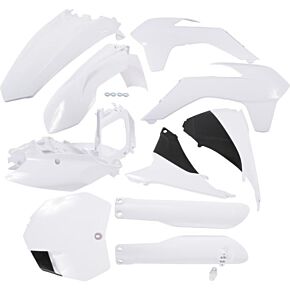Acerbis Full Plastic Kit White