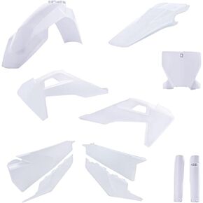 Acerbis Full Plastic Kit White