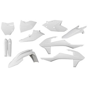 Acerbis Full Plastic Kit White
