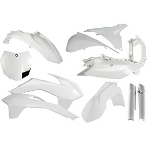 Acerbis Full Plastic Kit White