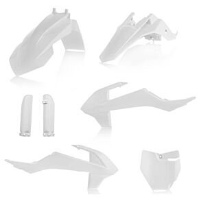 Acerbis Full Plastic Kit White
