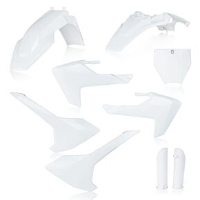 Acerbis Full Plastic Kit White