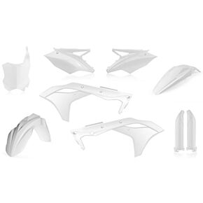 Acerbis Full Plastic Kit White