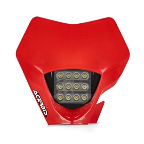 Acerbis Headlight Mask Vsl Gas Red