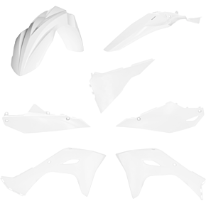 Acerbis Plastic Kit Kaw White