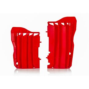 Acerbis Radiator Louvers Red