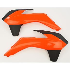 Acerbis Radiator Shroud Orange/black