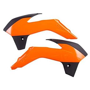 Acerbis Radiator Shroud Orange/black