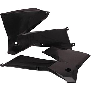 Acerbis Radiator Shrouds Black