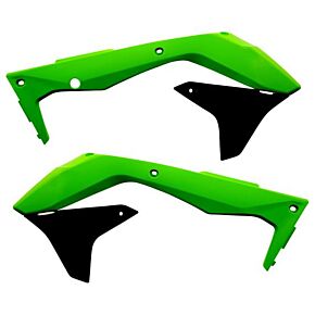Acerbis Radiator Shrouds Green/black