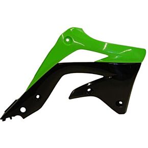Acerbis Radiator Shrouds Green/black