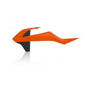 Acerbis Radiator Shrouds Orange/black