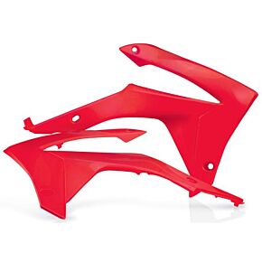 Acerbis Radiator Shrouds Red