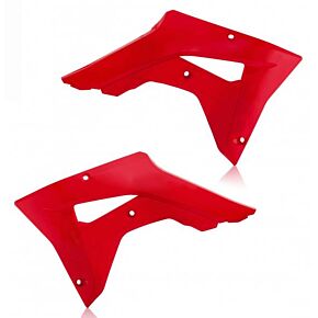 Acerbis Radiator Shrouds Red