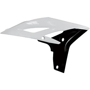 Acerbis Radiator Shrouds White/black