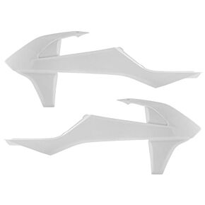 Acerbis Radiator Shrouds White