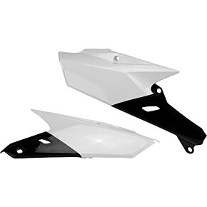 Acerbis Side Panels White/black