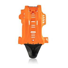 Acerbis Skid Plate Orange/black
