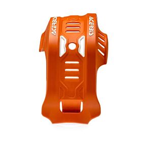 Acerbis Skid Plate Orange/white