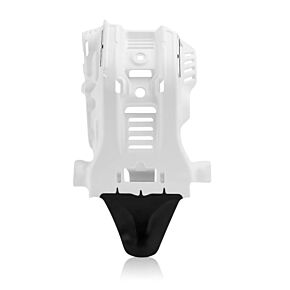 Acerbis Skid Plate White/black