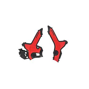 Acerbis X-grip Frame Guard Black/red Hon
