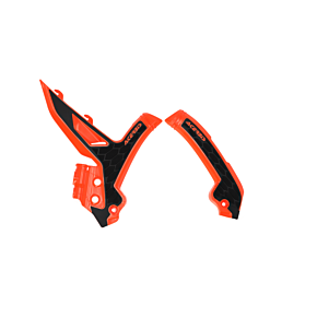 Acerbis X-grip Frame Guard Ktm Orange/black