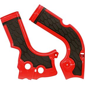 Acerbis X-grip Frame Guard Red/black