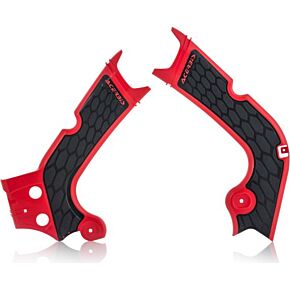 Acerbis X-grip Frame Guard Red/black