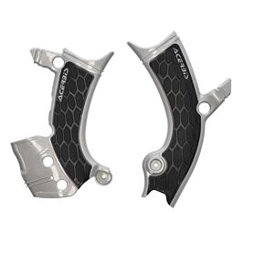 Acerbis X-grip Frame Guard Silver/black Yam