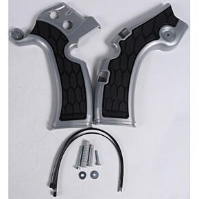 Acerbis X-grip Frame Guard Silver/black