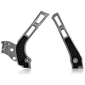 Acerbis X-grip Frame Guard Silver/black