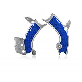 Acerbis X-grip Frame Guard Silver/blue