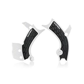 Acerbis X-grip Frame Guard White/black
