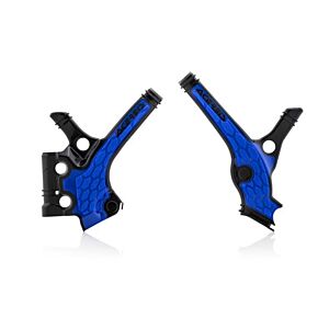 Acerbis X-grip Frame Guards Black/blue Yam