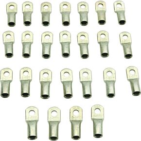 ALL BALLS Battery Cable Terminals 1/4" 25/pk