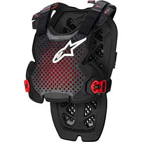 ALPINESTARS A-1 Chest Protector Anthracite/black/red  Xl/2x