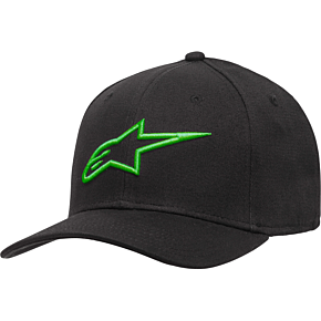 ALPINESTARS Ageless Curve Hat Black/green Sm/md