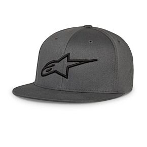 ALPINESTARS Ageless Flatbill Hat Charcoal/black Lg/xl