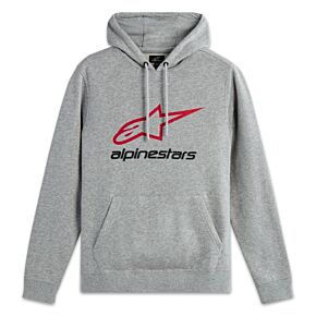 ALPINESTARS Always 2.0 Hoodie Grey Heather/red/black Lg