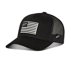 ALPINESTARS Flag Snapback Hat Black/black O/s