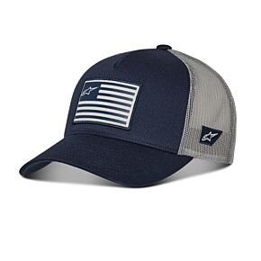 ALPINESTARS Flag Snapback Hat Navy/grey O/s