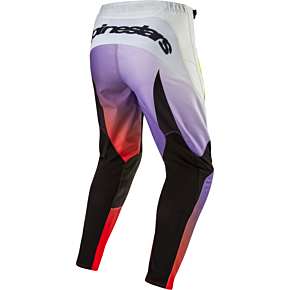 ALPINESTARS Fluid Lucent Pants Wht/neon Rd/ylw Fluo Sz 28