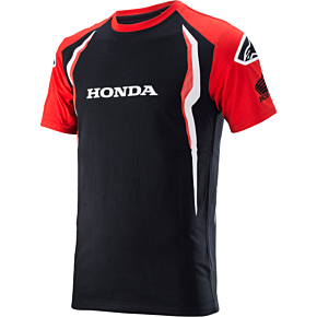 ALPINESTARS Honda T-shirt Red/black 5x