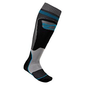 ALPINESTARS Mx Plus-1 Socks Black/cyan Medium