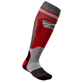 ALPINESTARS Mx Plus-1 Socks Red/cool Grey Lg